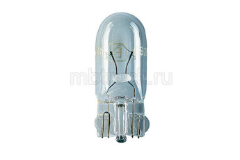 Лампа сферическая безцокольная W3W 12V, 3W