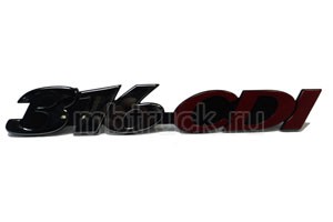 Табличка "316_CDI" на решетку радиатора MB Sprinter CDI